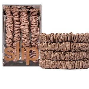 Slip Light Brown Hair Ties